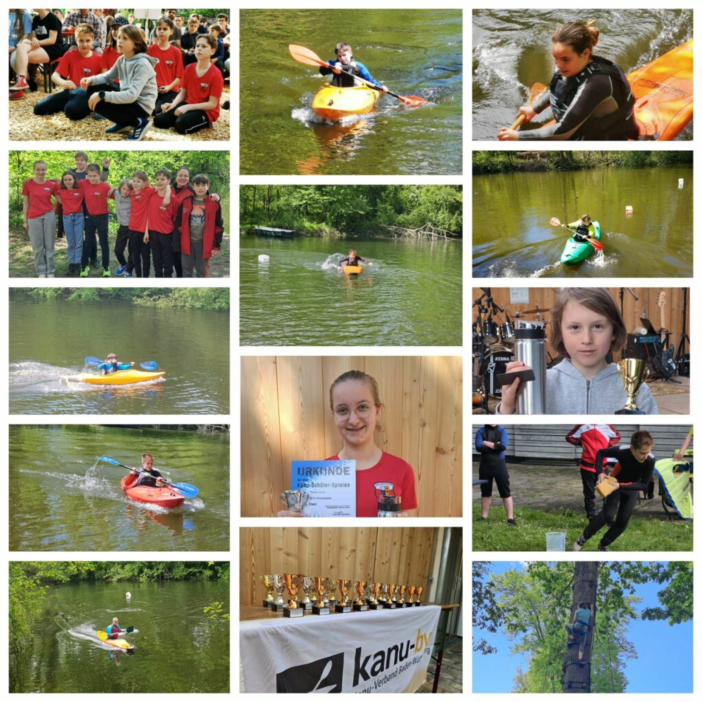 Foto: Bei den Kanu-Schülerspielen des Kanu-Verbands Baden-Württemberg nahm die Jugendmannschaft des KVB erfolgreich teil (KVB).